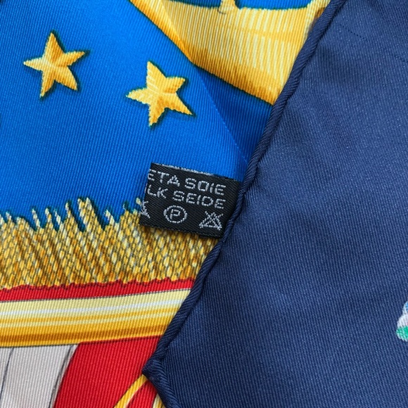 Daniel La Foret Designer Silk Scarf - Picture 12 of 16